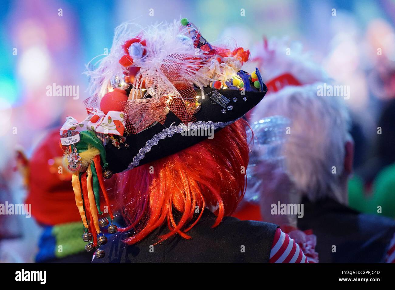 Koelner Karneval - Aufzeichung der ZDF Maedchensitzung Stockfoto