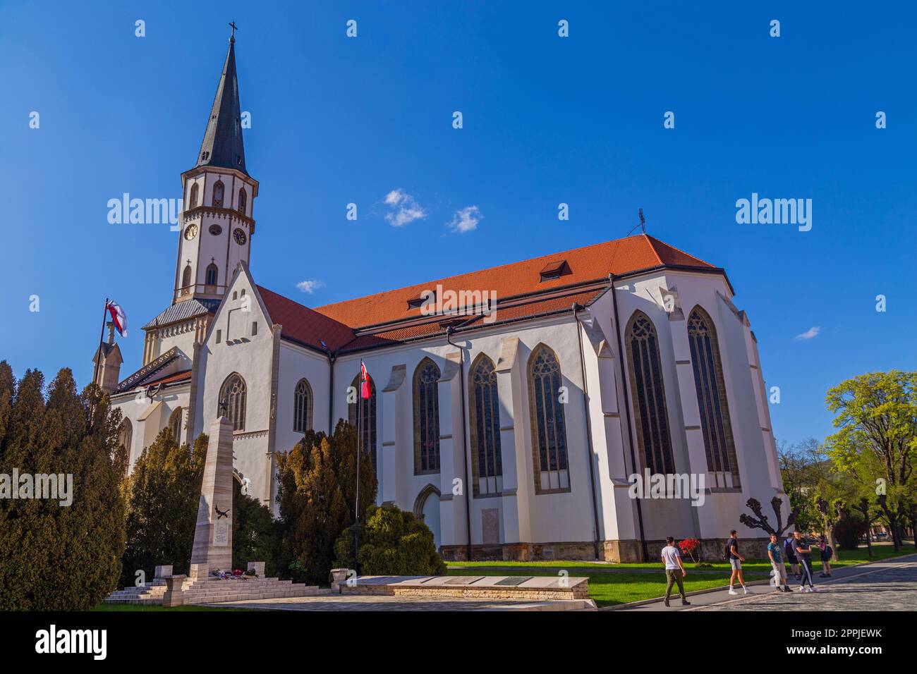 St. James Basilika von Levoca Stockfoto