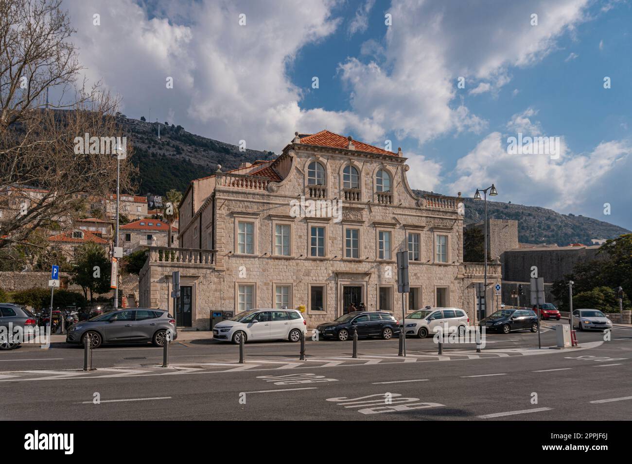 Antikes Gebäude, Dubrovnik, Kroatien Stockfoto
