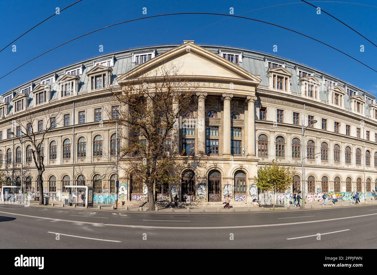 Universität Bukarest Stockfoto