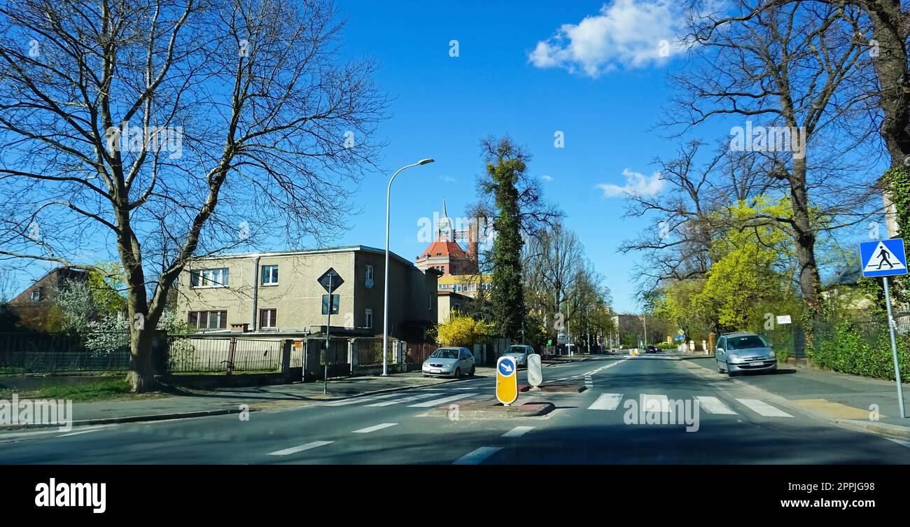 Moderner Wohnkomplex. Stockfoto
