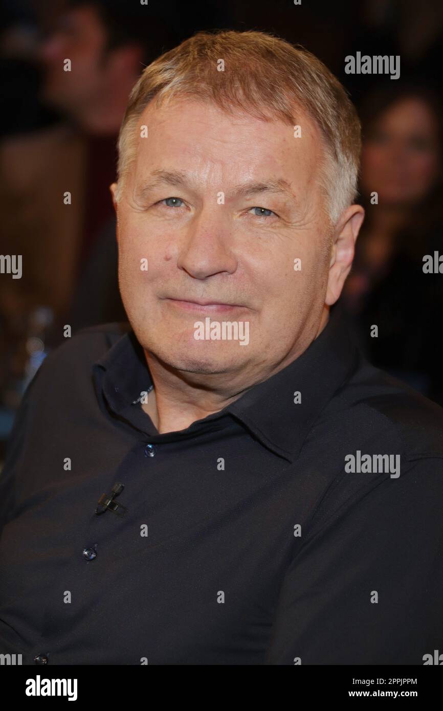 Thomas RÃ¼hmann, NDR Talkshow, Hamburg, 13.01.2023 Stockfoto