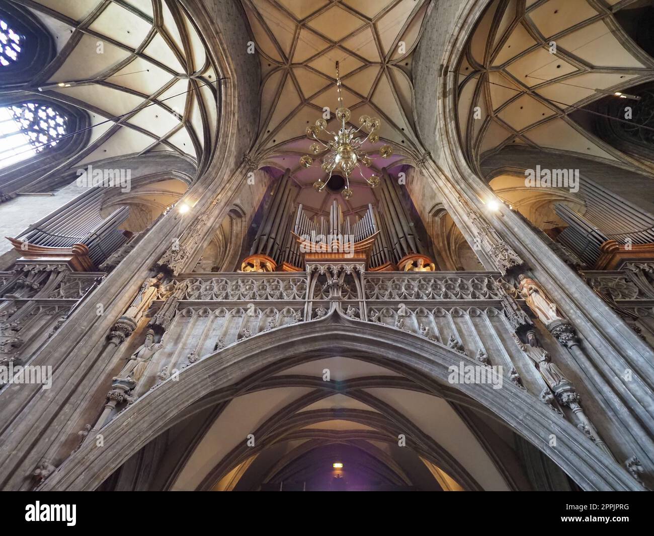 Stephansdom in Wien Stockfoto