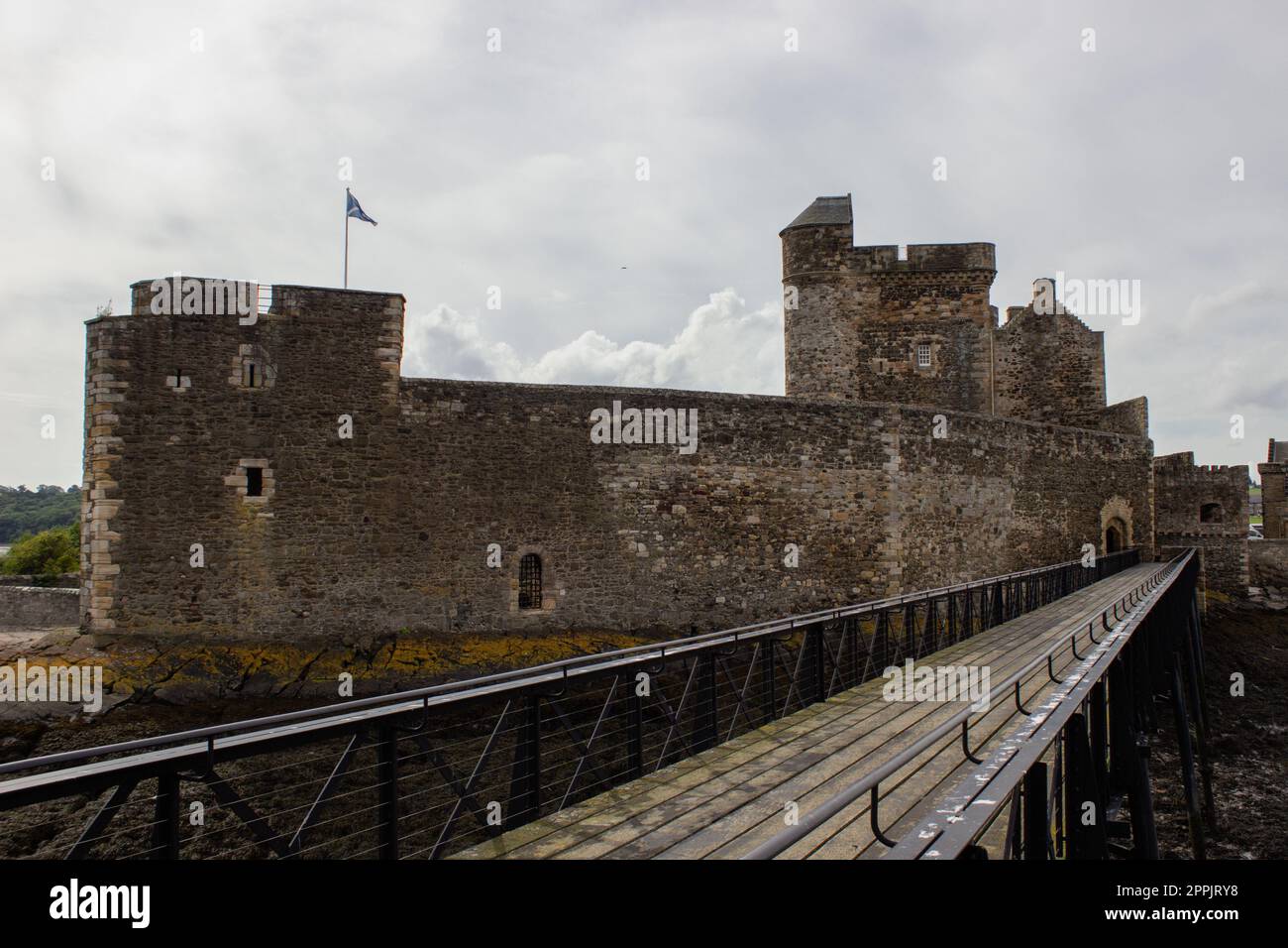 Blackness Castle Stockfoto