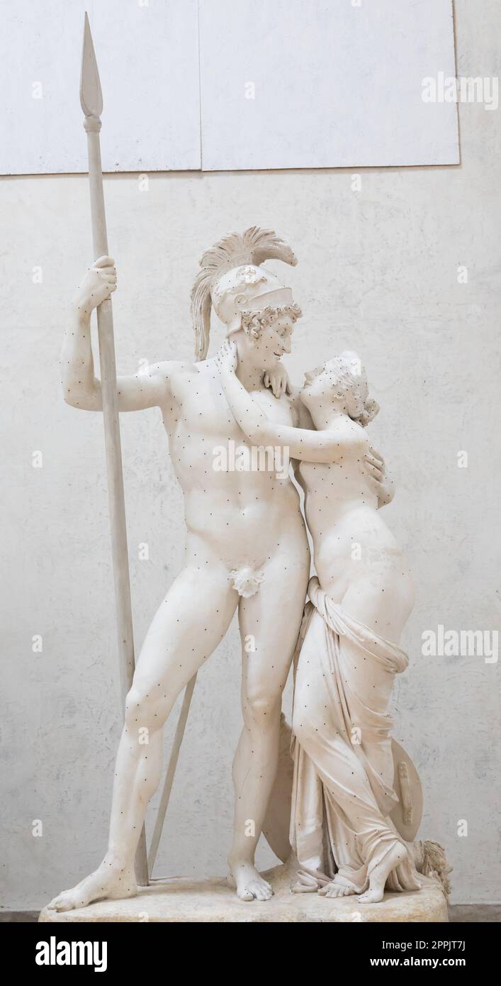 Possagno, Italien - Venus und Mars - Venere e Marte - von Antonio Canova, 1816. Stockfoto