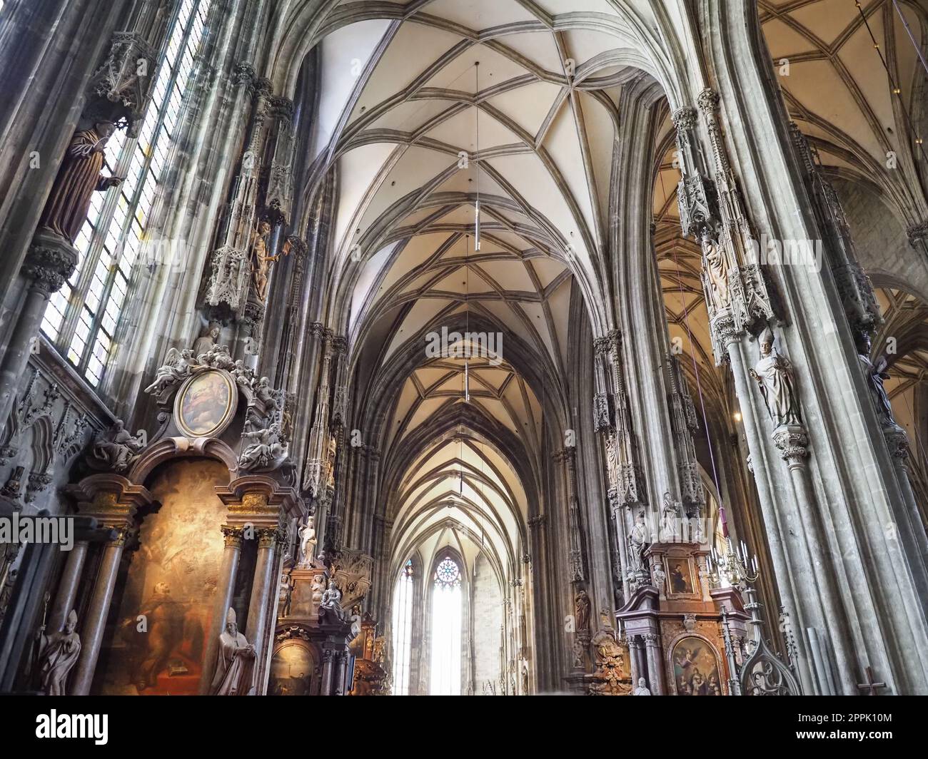 Stephansdom in Wien Stockfoto
