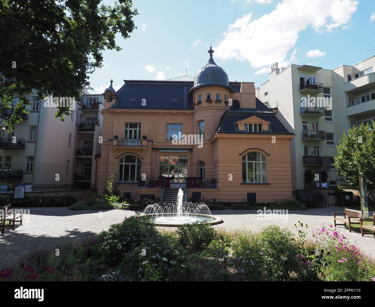 Villa Loew Bier in Brünn Stockfoto