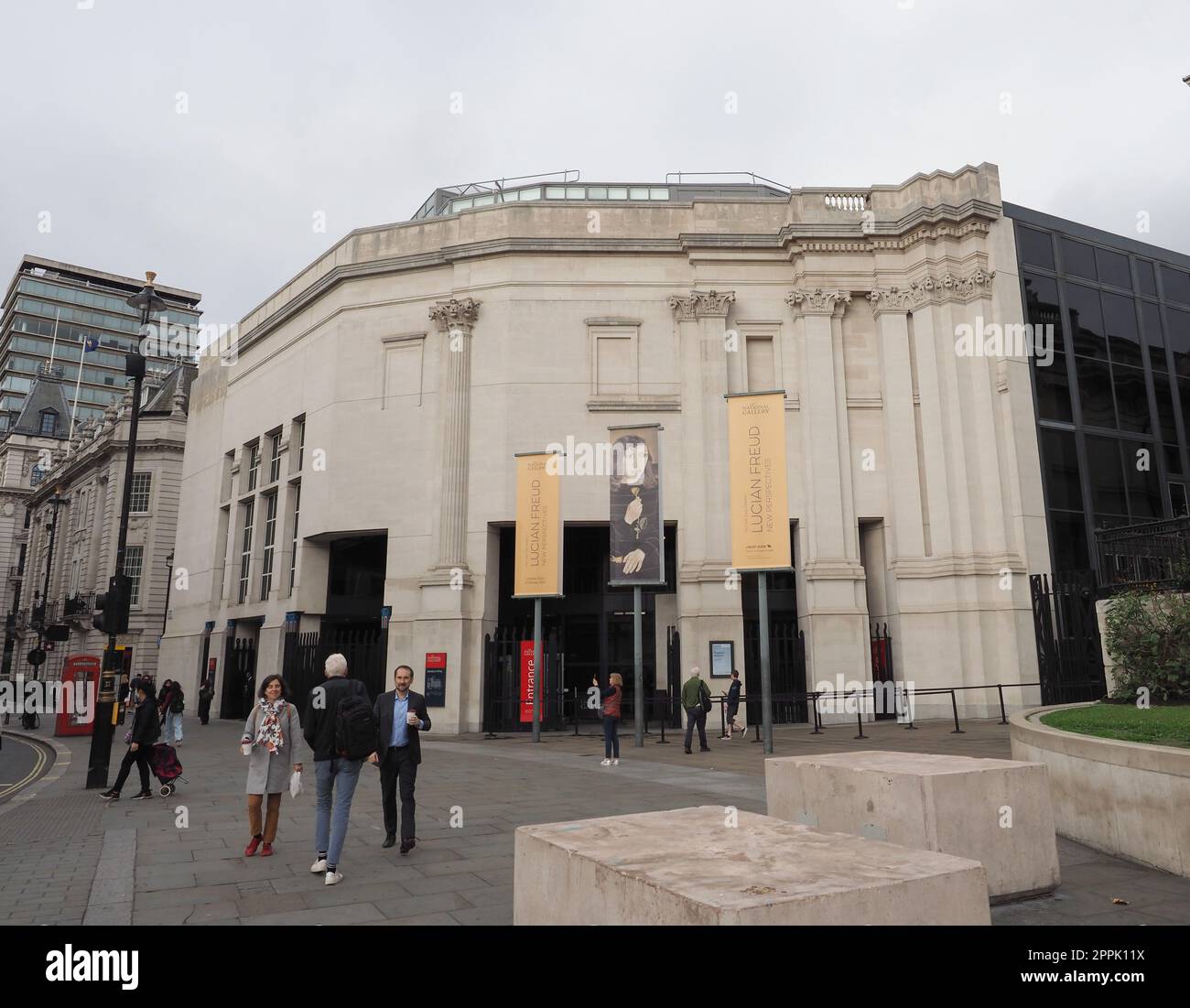 National Gallery Sainsbury Wing in London Stockfoto