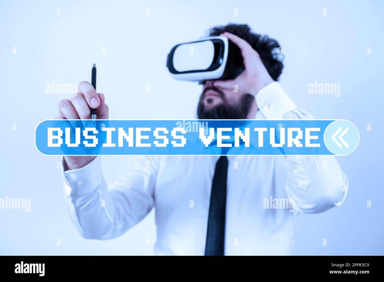 Konzeptunterschrift Business Venture. Konzeptionelle Foto neues Geschäft, das mit einem Plan und erwarten Gewinn gebildet wird Stockfoto