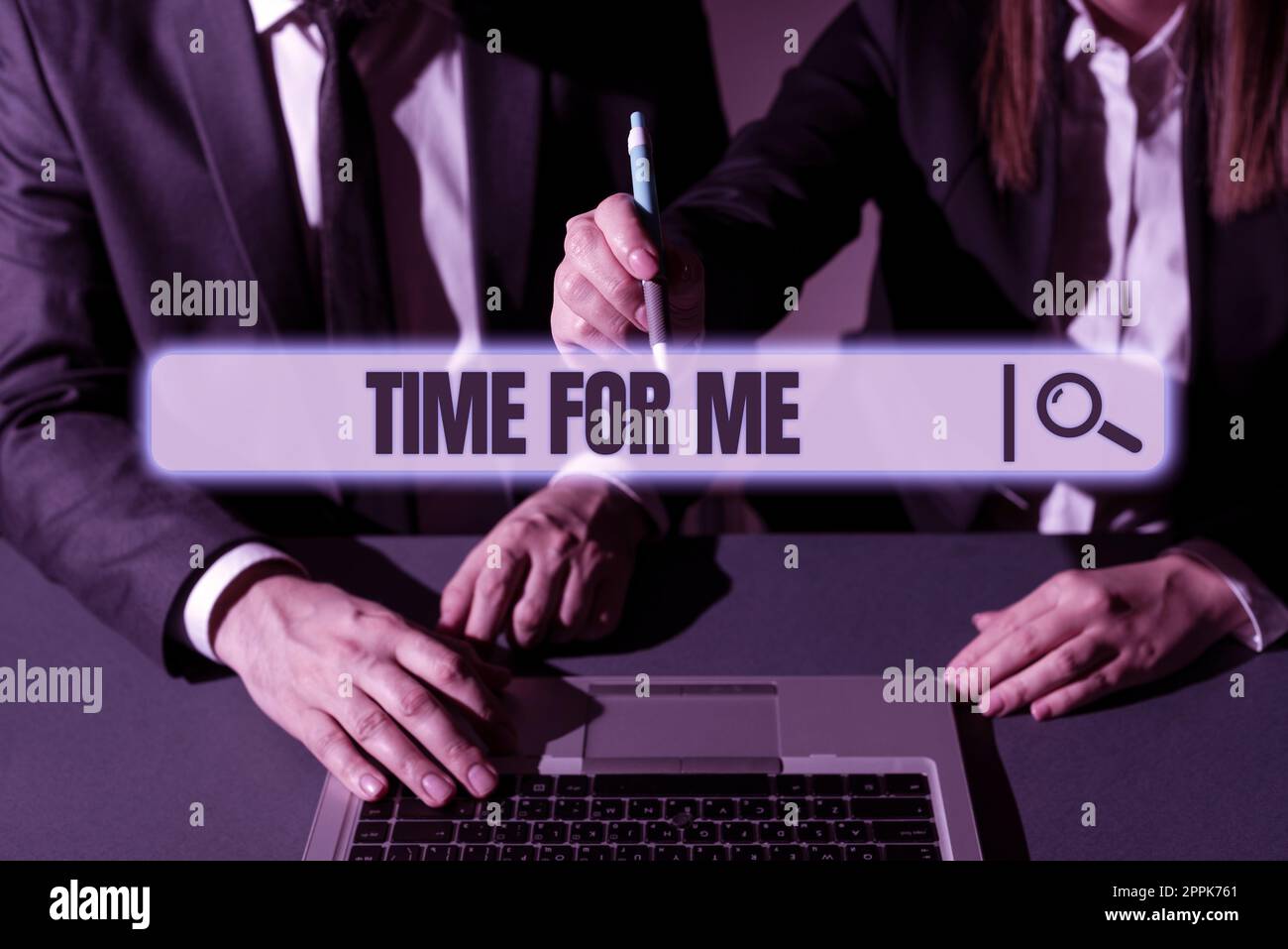 Konzeptionelle Darstellung Zeit für mich. Geschäftskonzept die Praxis, Maßnahmen zu ergreifen, um die Gesundheit zu erhalten oder zu verbessern Stockfoto