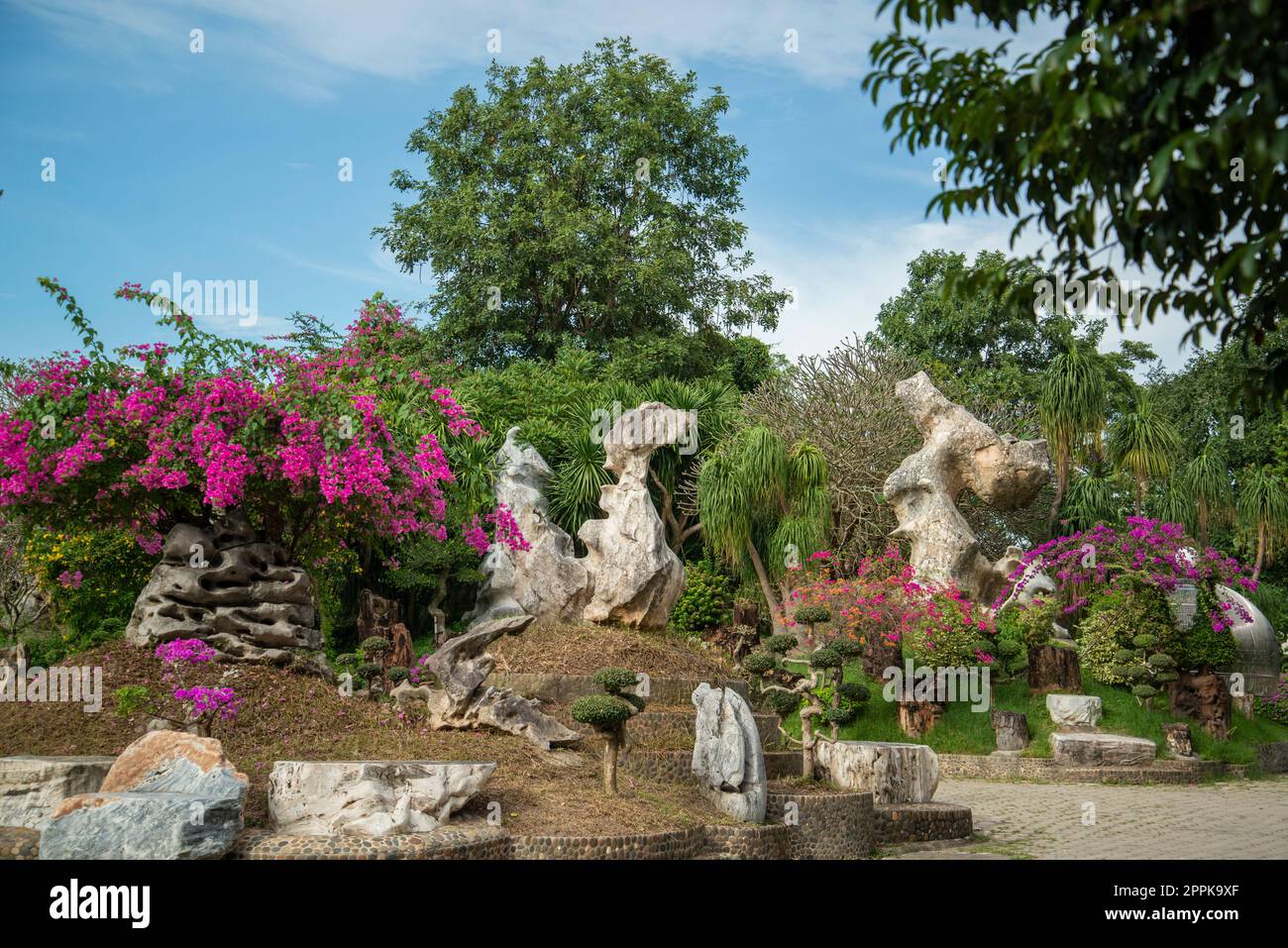 THAILAND PATTAYA MILLIONEN JAHRE STEINPARK Stockfoto