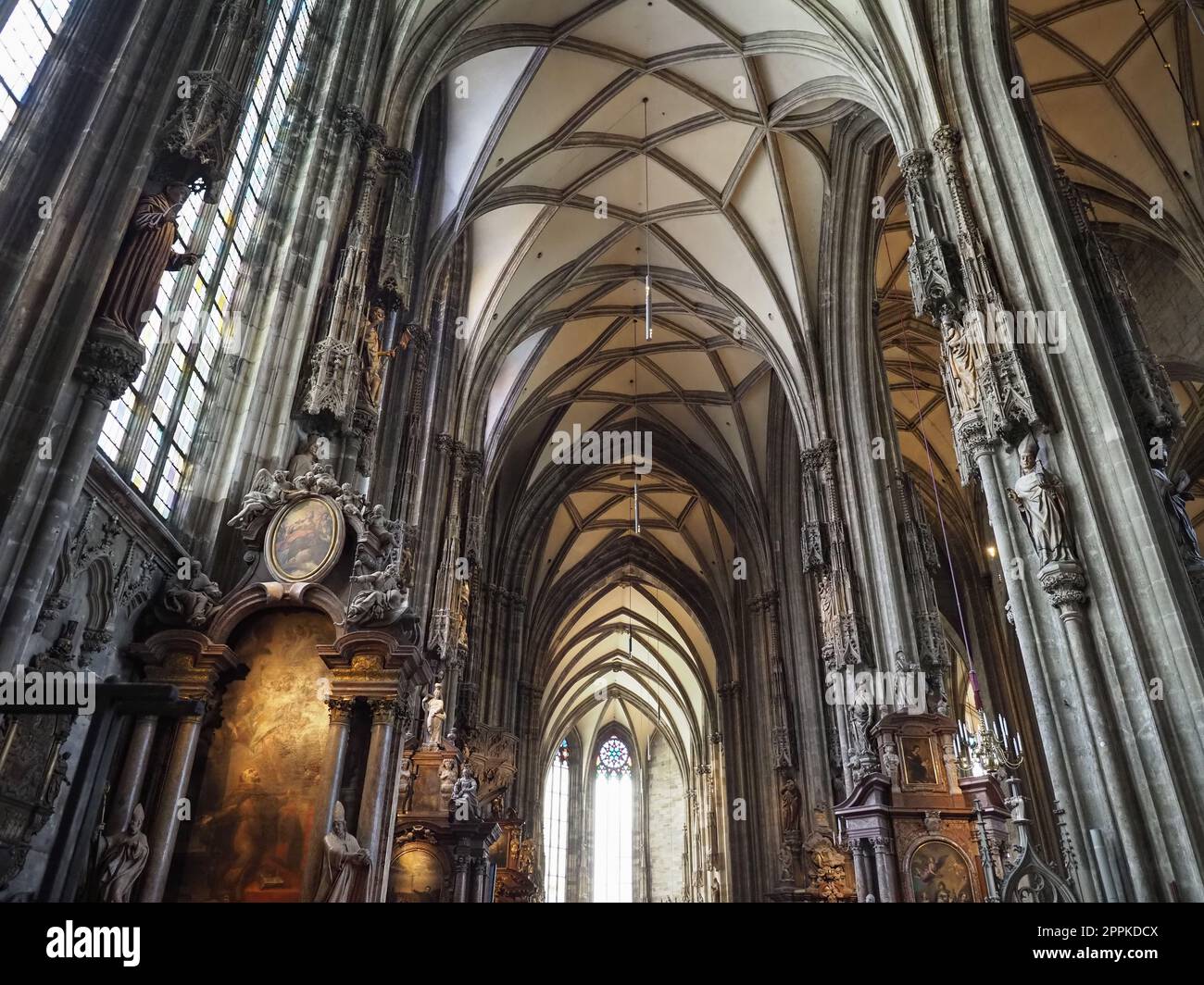 Stephansdom in Wien Stockfoto