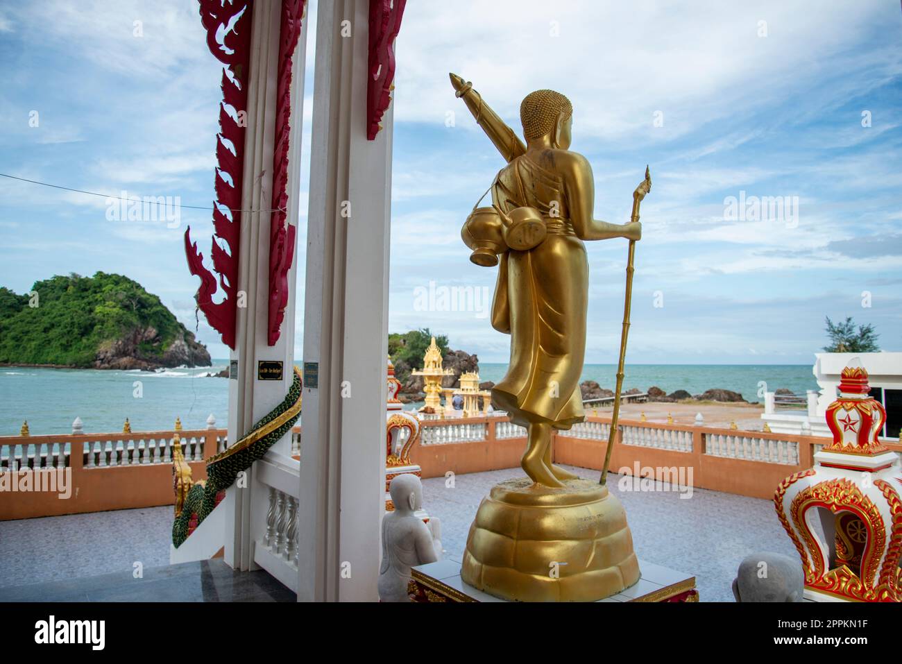 THAILAND PRACHUAP BANG WAT SAPHAN BO TANGA LANG Stockfoto