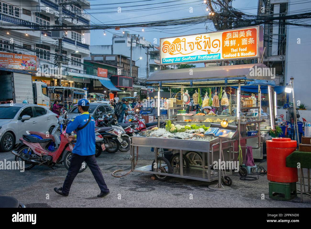 THAILAND PRACHUAP HUA HIN STREETFOOD Stockfoto