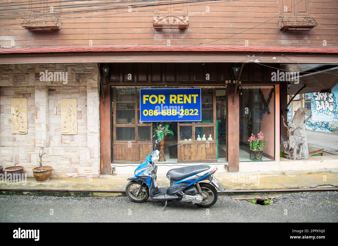 THAILAND PRACHUAP HUA HIN ALTSTADT Stockfoto