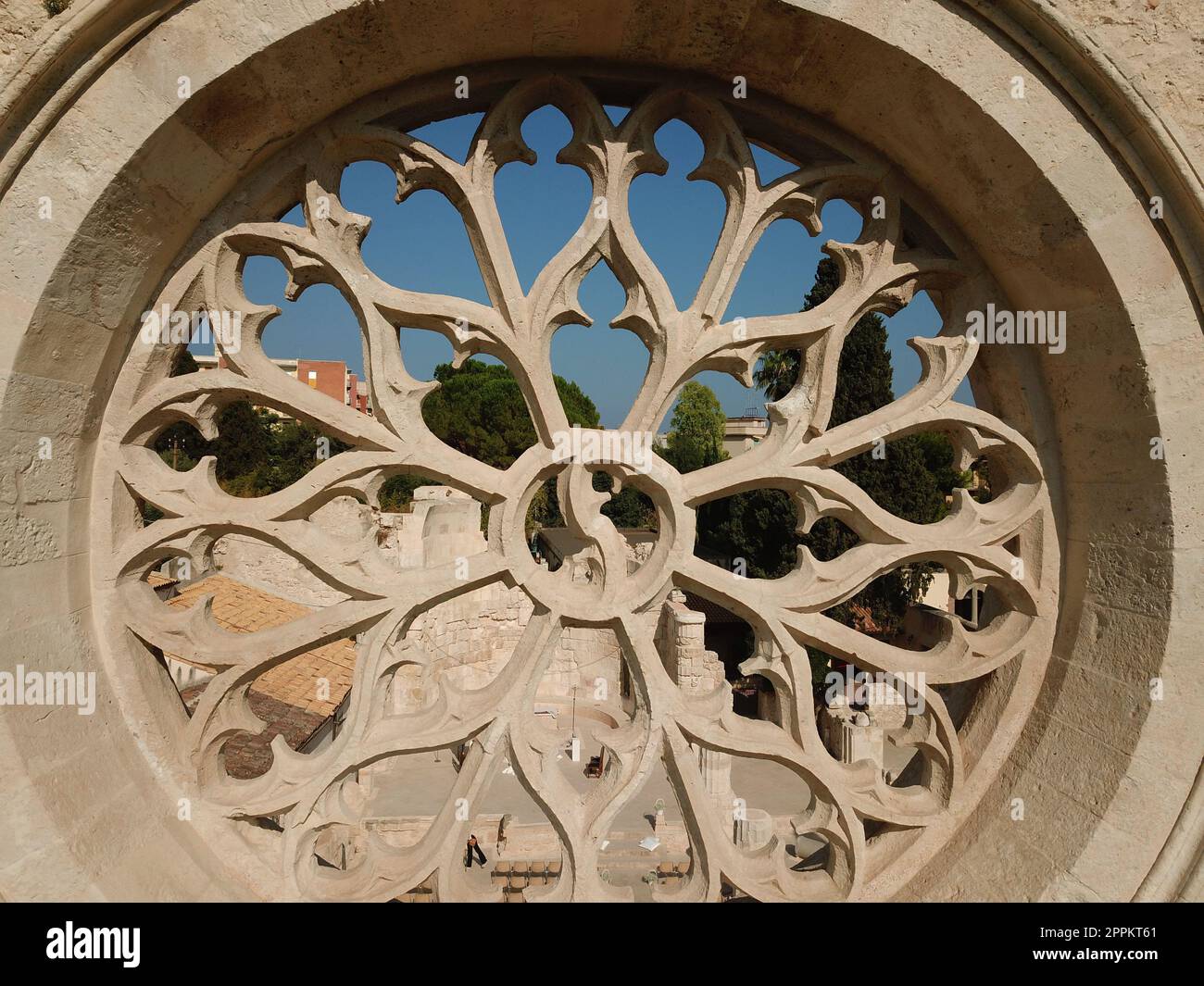 Catacombe di San Giovanni, Syrakus, Sizilien Stockfoto