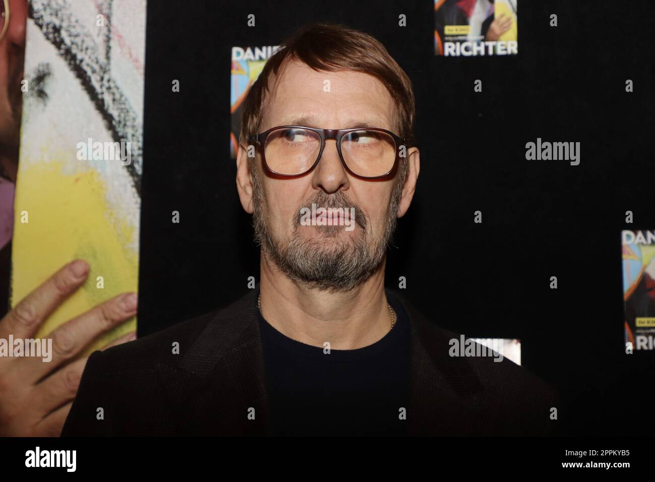 Daniel Richter, Premiere 'Daniel Richter', Passage Kino Hamburg, 02.02.2023 Stockfoto