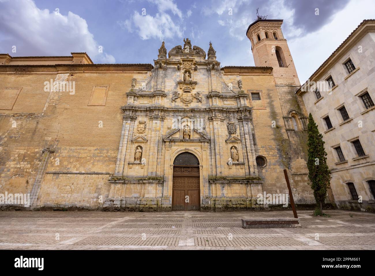 Kloster in Carrion de los Condes auf dem Jakobsweg, Kastilien und Leon, Spanien Stockfoto