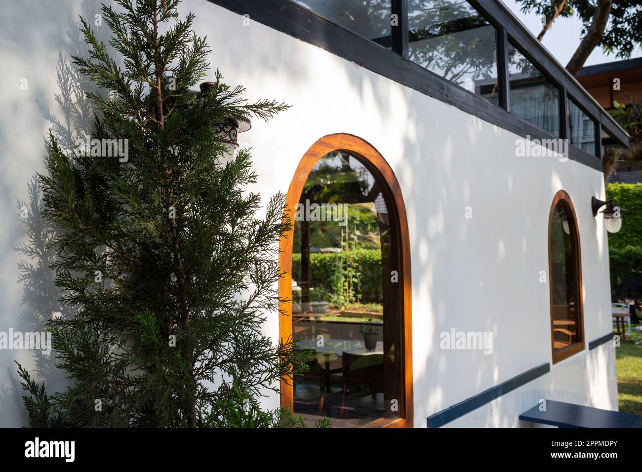 Renovierungshaus im chinesischen Architekturstil Stockfoto