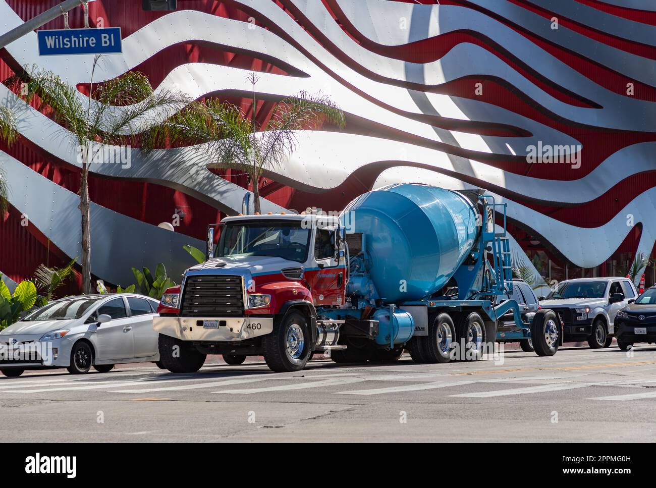 Chrom-Zementlaster Stockfoto