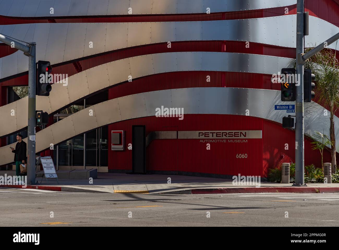 Petersen Automotive Museum Stockfoto