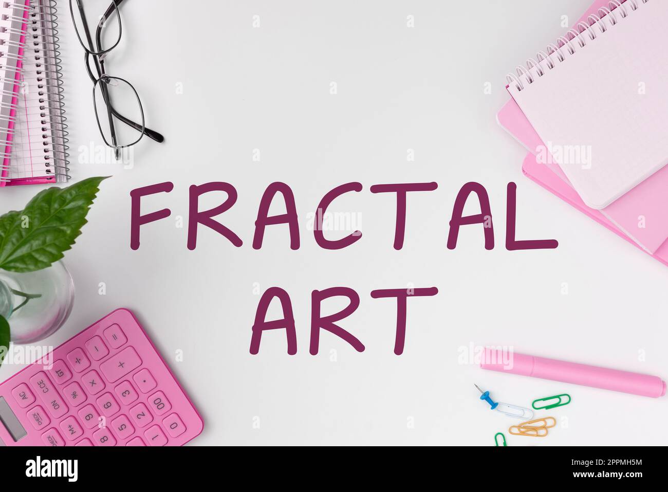 Handschriftliches Schild Fractal Art. Wort für den Ort oder Abschnitt einer Website, der für die öffentliche Diskussion verwendet wird Stockfoto