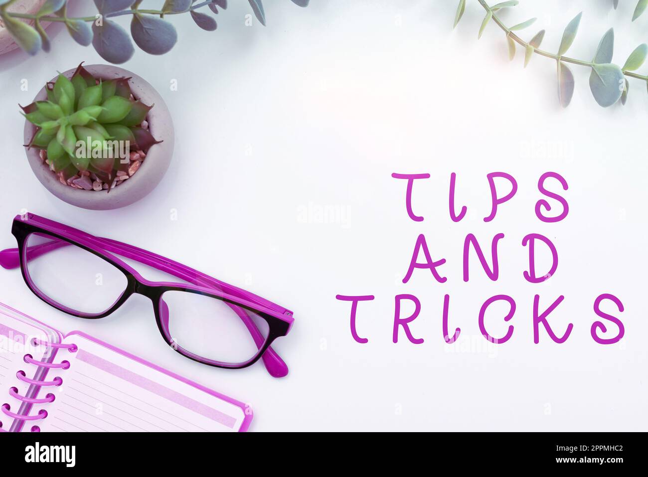 Konzeptionelle Darstellung Tipps und Tricks. Geschäftsansatz hilfreiche Ratschläge, die bestimmte Aktionen einfacher machen Stockfoto