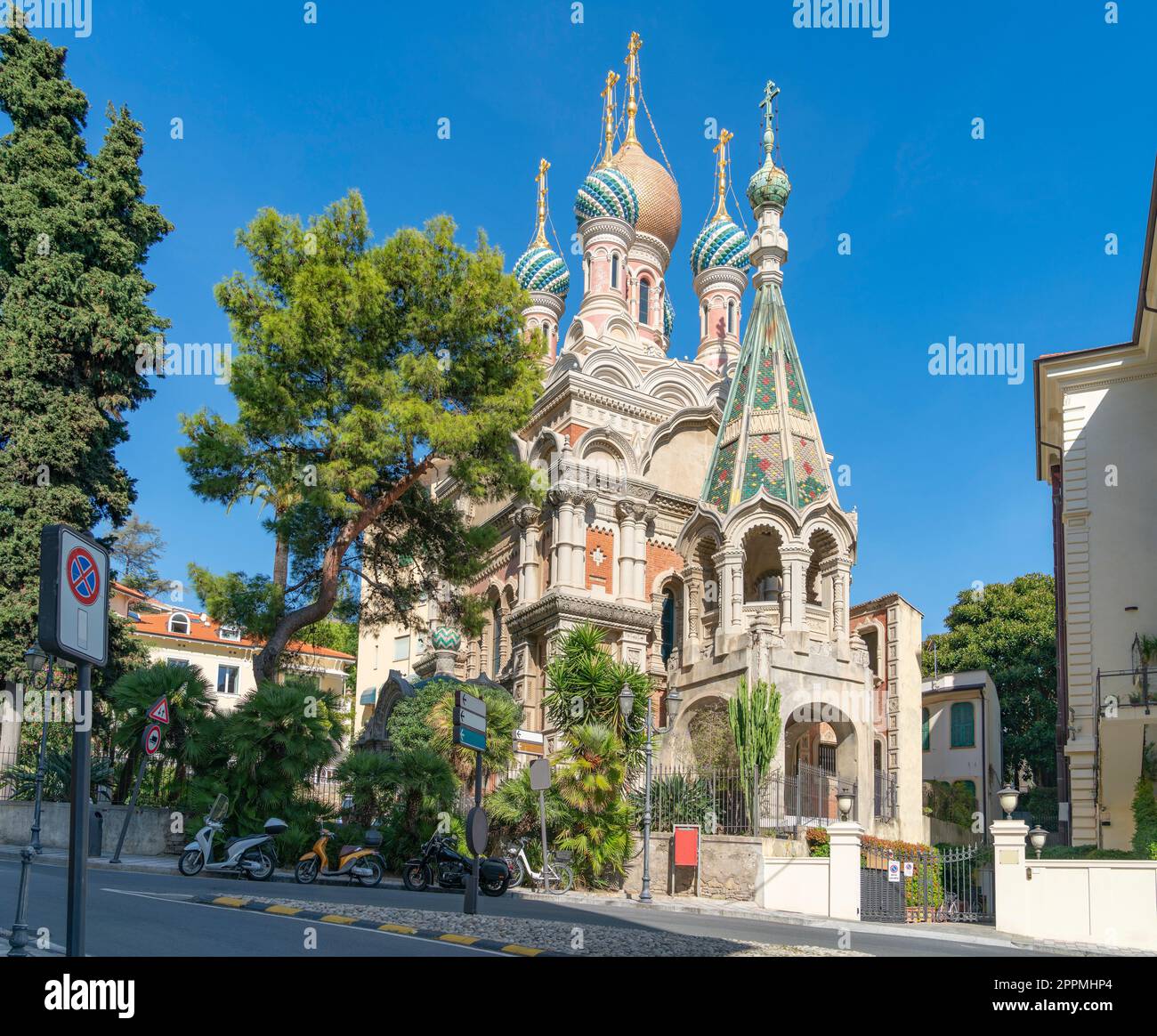 Orthodoxe Kirche in Sanremo Stockfoto