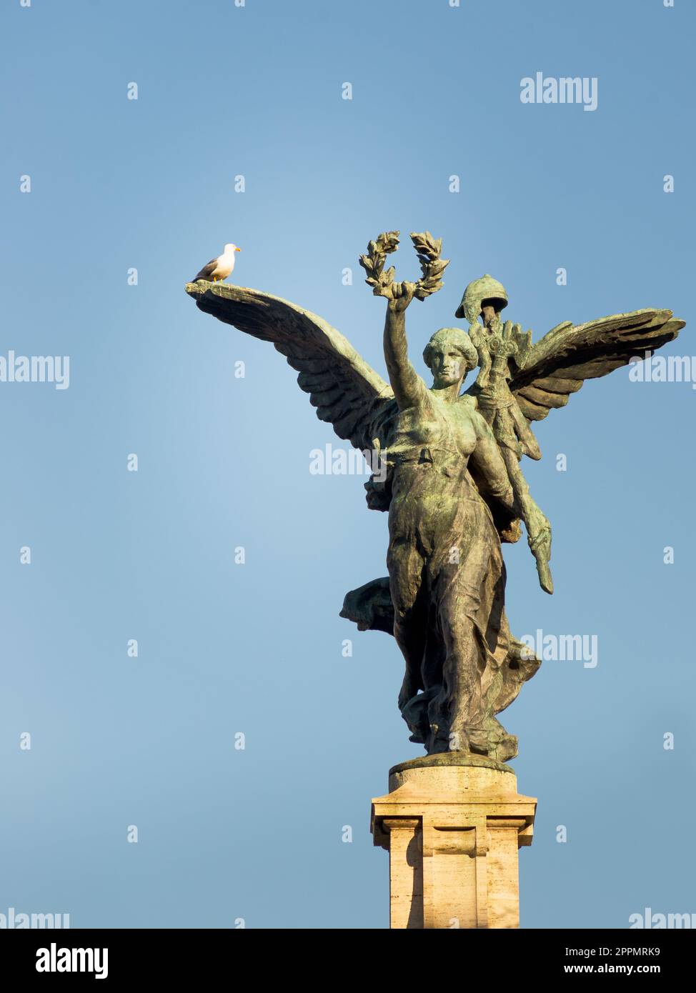 Ponte Vittorio Emanuele II - Rom Italien Stockfoto