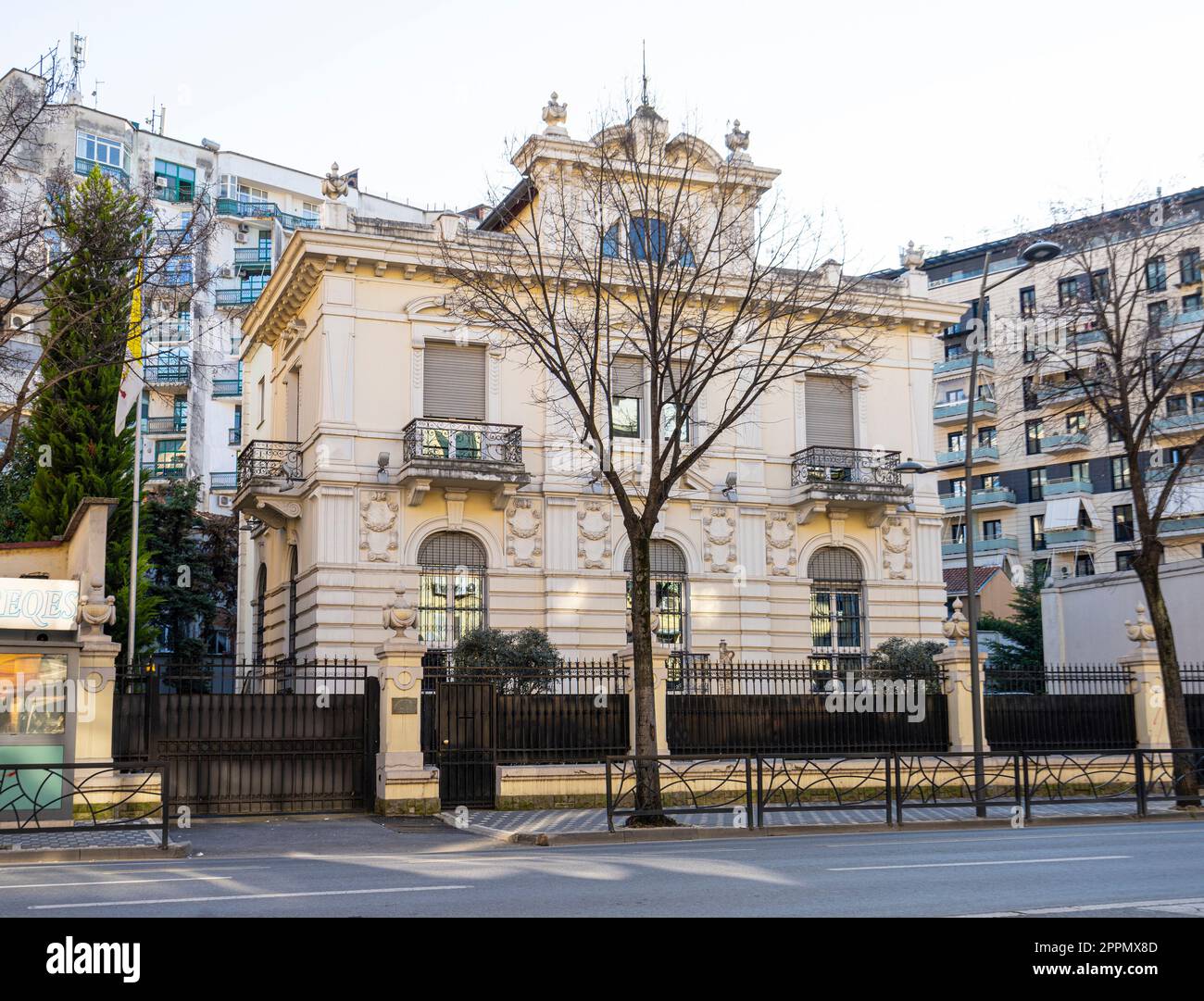 Apostolische Nunziatur des Vatikans in Tirana, Albanien Stockfoto