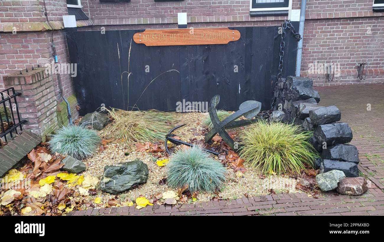 Urk, Niederlande 28. November 2022 Besuch der Stadt Urk in einem