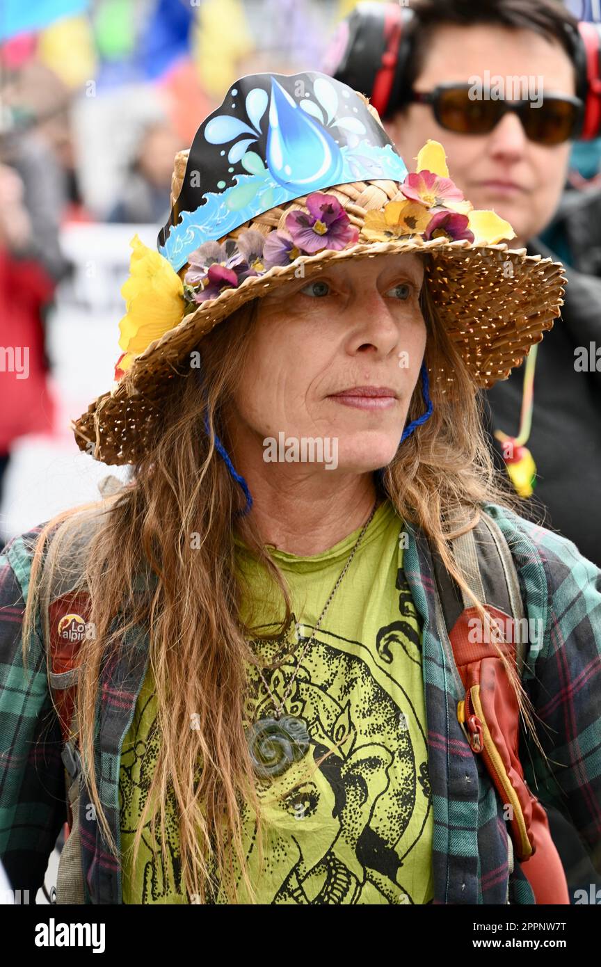 London, Großbritannien. Extinction Rebellion : "The Big One" Klimaprotest, letzter Tag, vierter Tag, Thema "Choose Your Future". Zentrum Von London, Westminster. Kredit: michael melia/Alamy Live News Kredit: michael melia/Alamy Live News Stockfoto