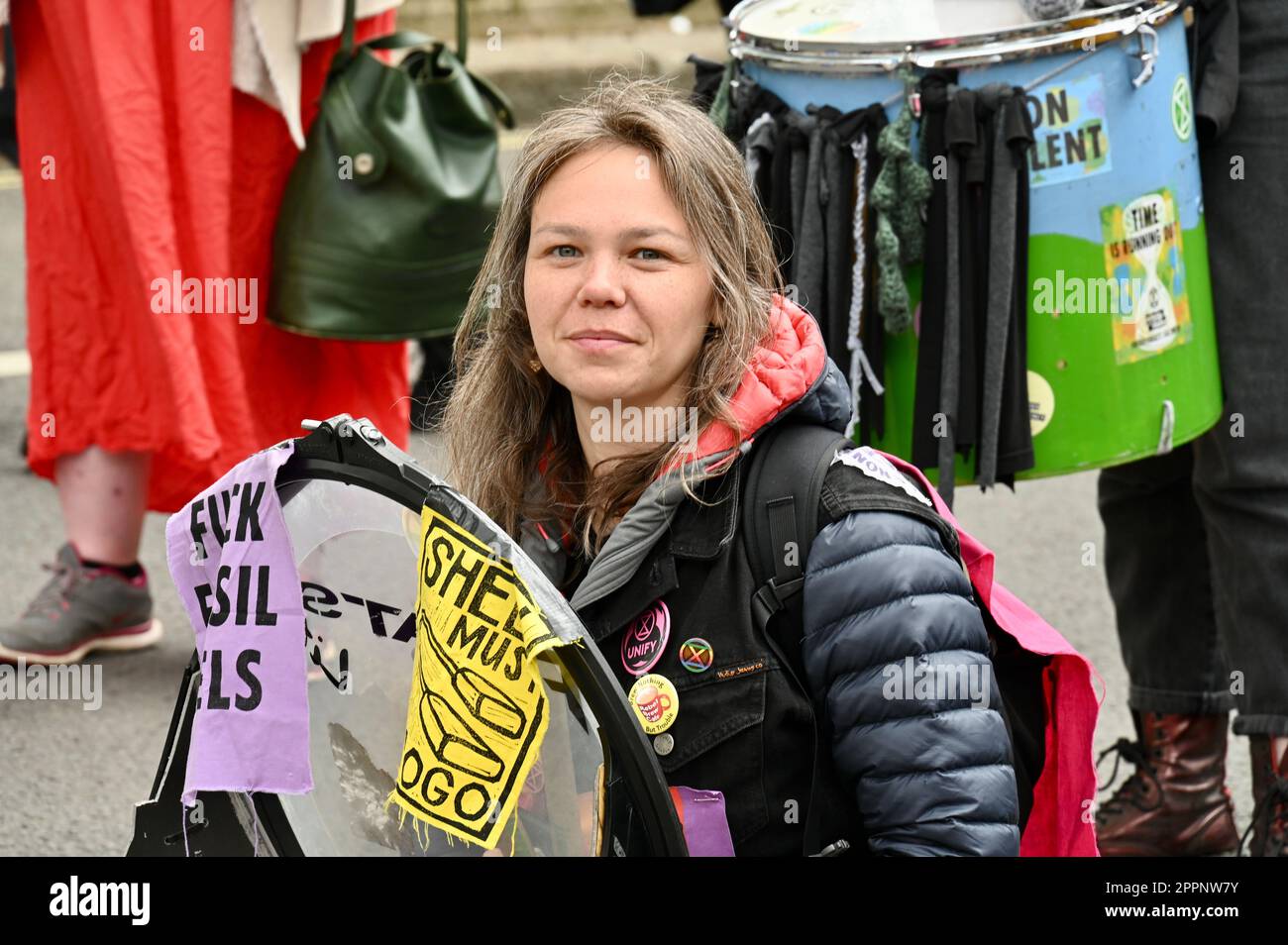London, Großbritannien. Extinction Rebellion : "The Big One" Klimaprotest, letzter Tag, vierter Tag, Thema "Choose Your Future". Zentrum Von London, Westminster. Kredit: michael melia/Alamy Live News Kredit: michael melia/Alamy Live News Stockfoto