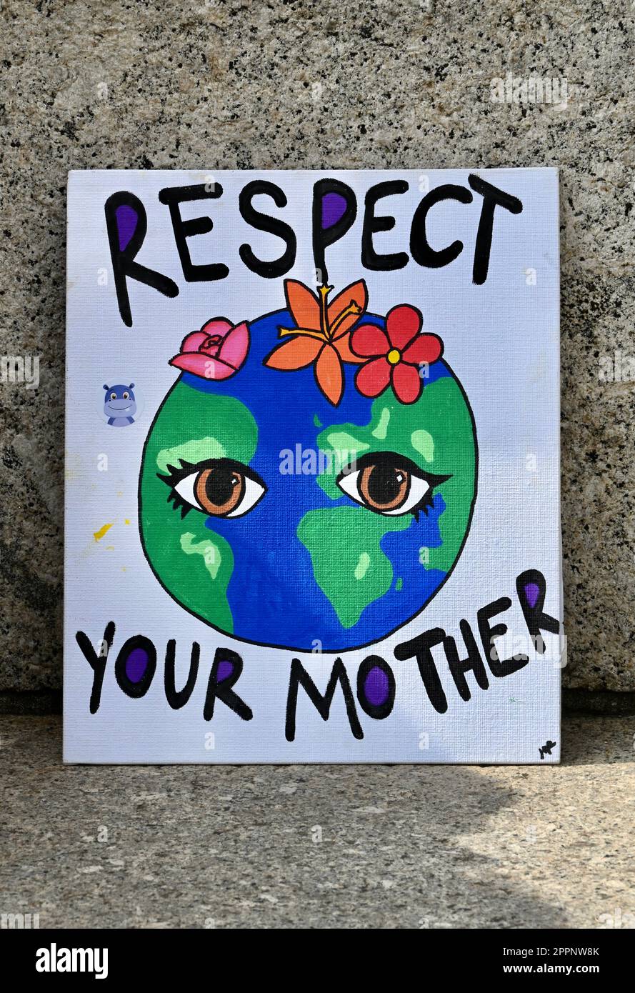 London, Großbritannien. Plakette. Extinction Rebellion : "The Big One" Klimaprotest, letzter Tag, vierter Tag, Thema "Choose Your Future". Parlamentsplatz, Westminster. Kredit: michael melia/Alamy Live News Stockfoto