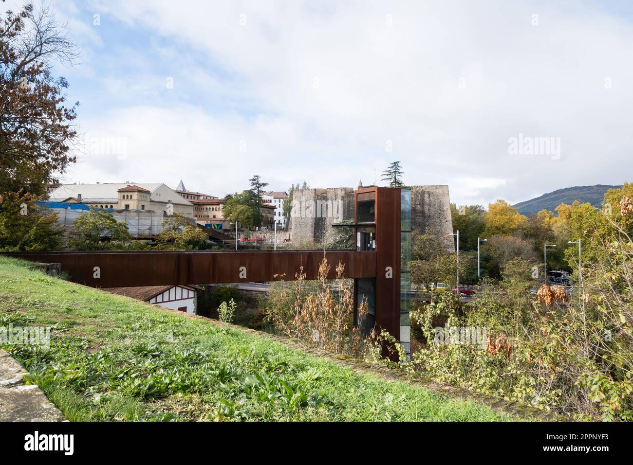 Blick vom Park im Centro de Interpretación de las Fortificaciones de