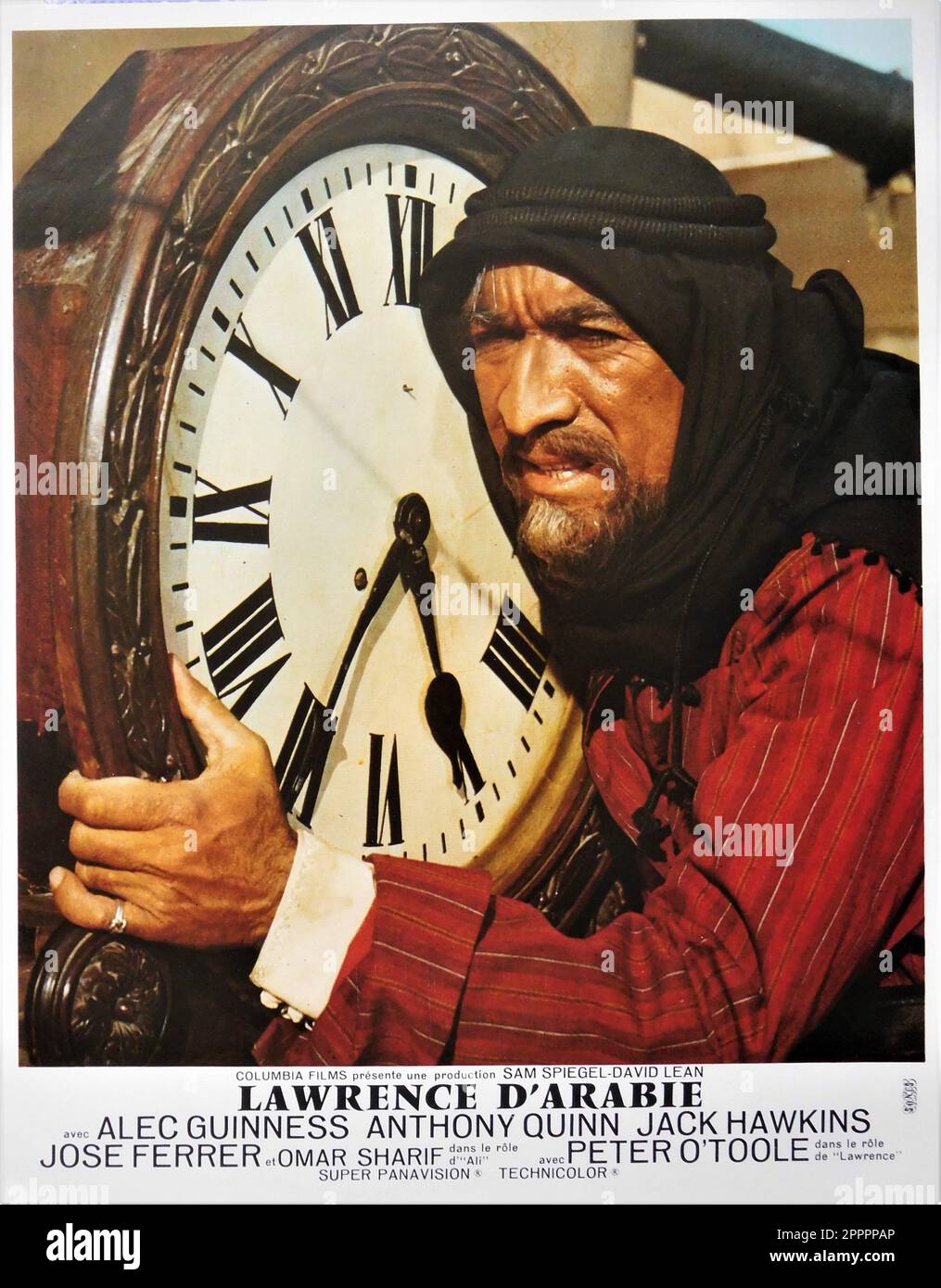 ANTHONY QUINN in LAWRENCE VON ARABIEN 1962 Regisseur DAVID LEAN Drehbuch Robert Bolt und Michael Wilson Musik Maurice Jarre Produzent Sam Spiegel Horizon Pictures / Columbia Pictures Corporation Stockfoto