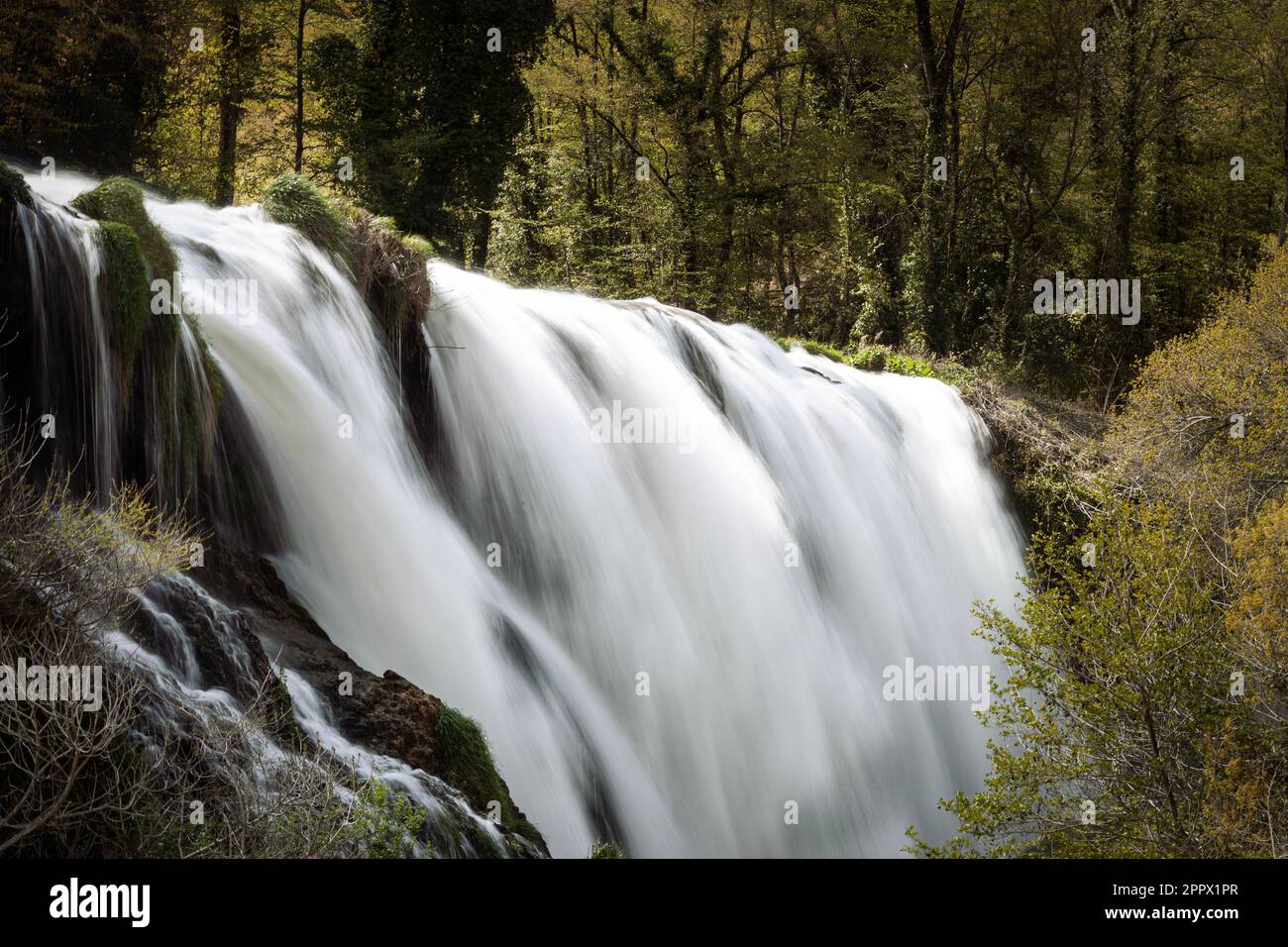Cascata delle Marmore in Umbrien, Italien Stockfoto