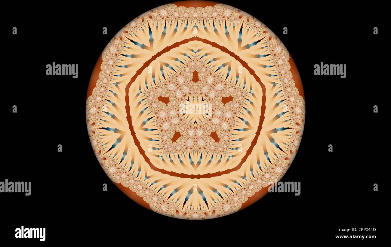 Infinite Mandelbrot Fractal Zoom Farbenfrohe Kunst Rendern Abstrakte Mathematische Kunst Stockfoto