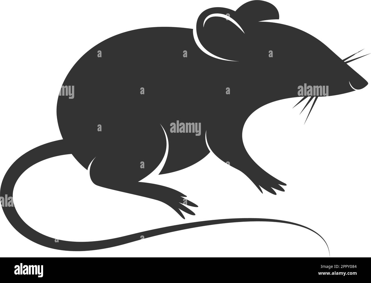 Logo des Rats Icon Stock Vektor