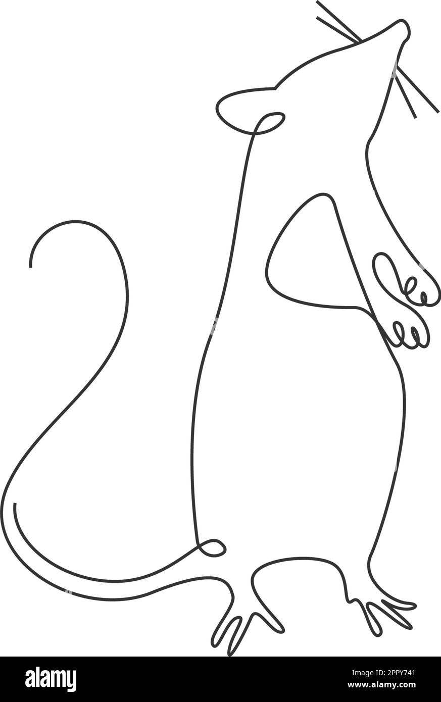 Logo des Rats Icon Stock Vektor