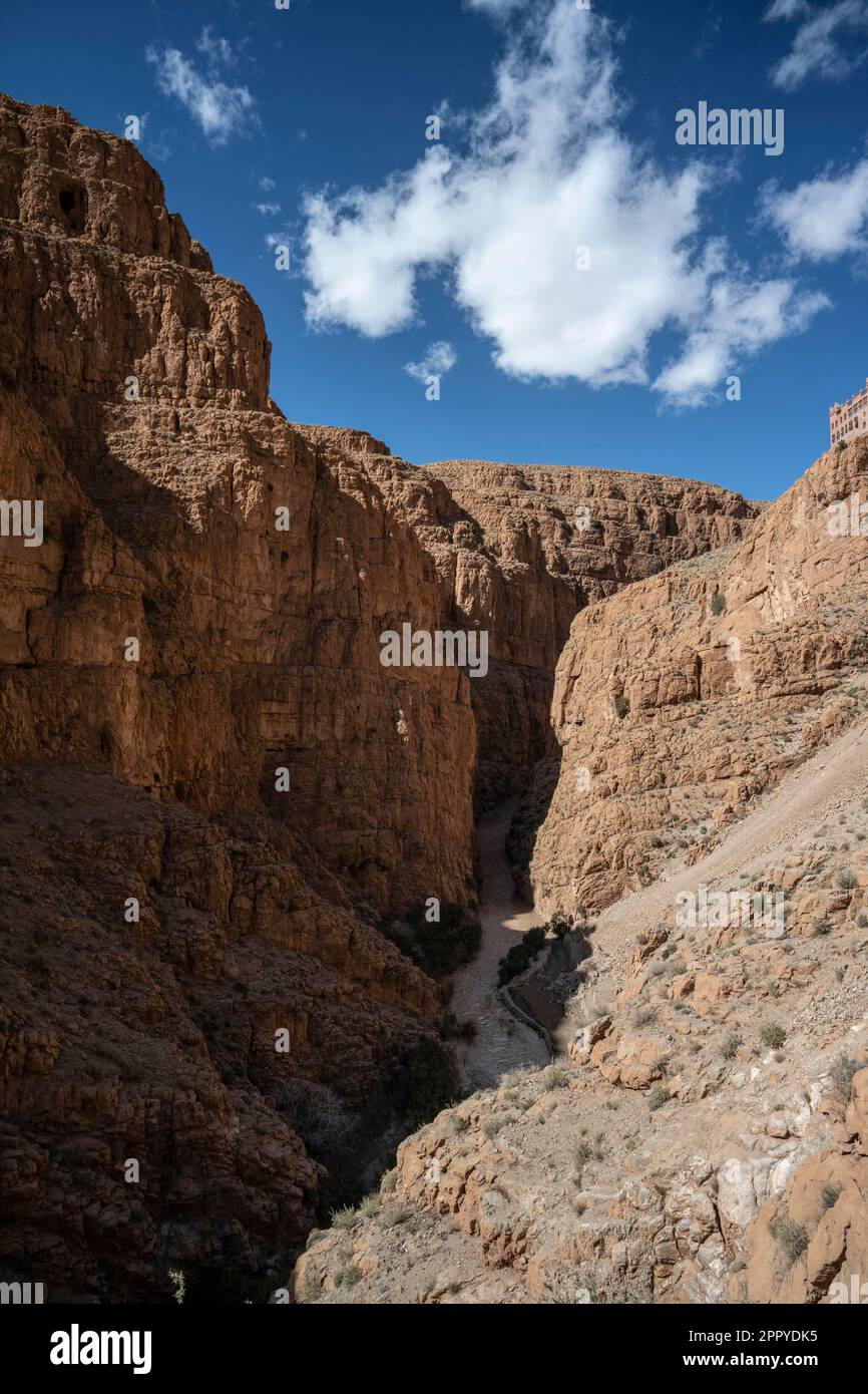 Dades-Schlucht. Stockfoto