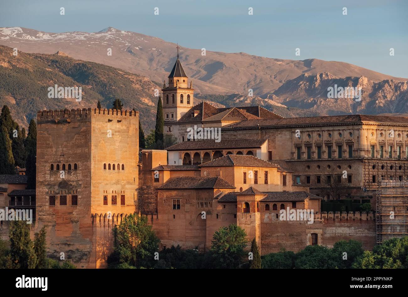 Festungsanlage Der Alhambra