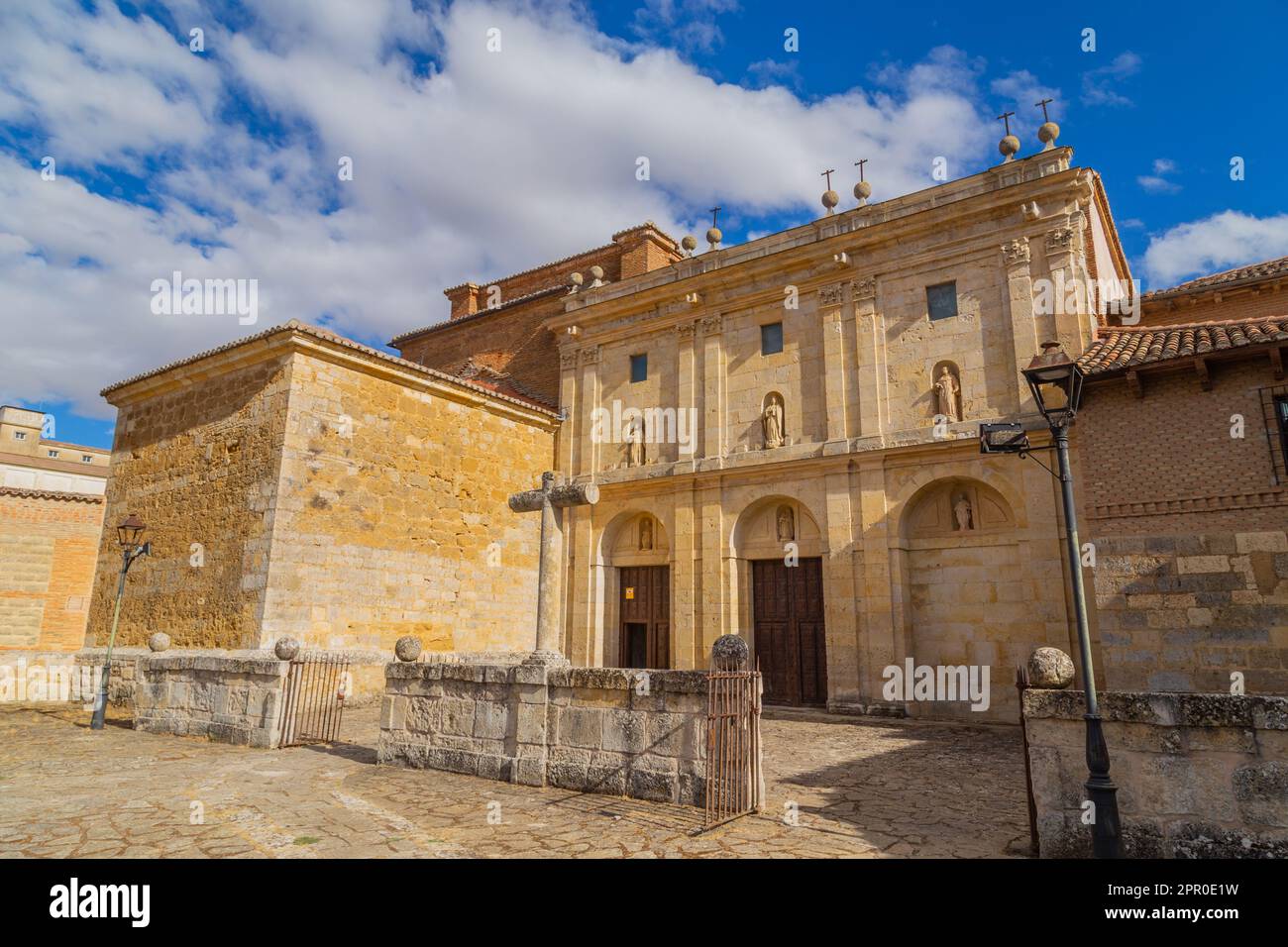 Kloster Santa Clara, Carrion de los Condes, Nordspanien Stockfoto