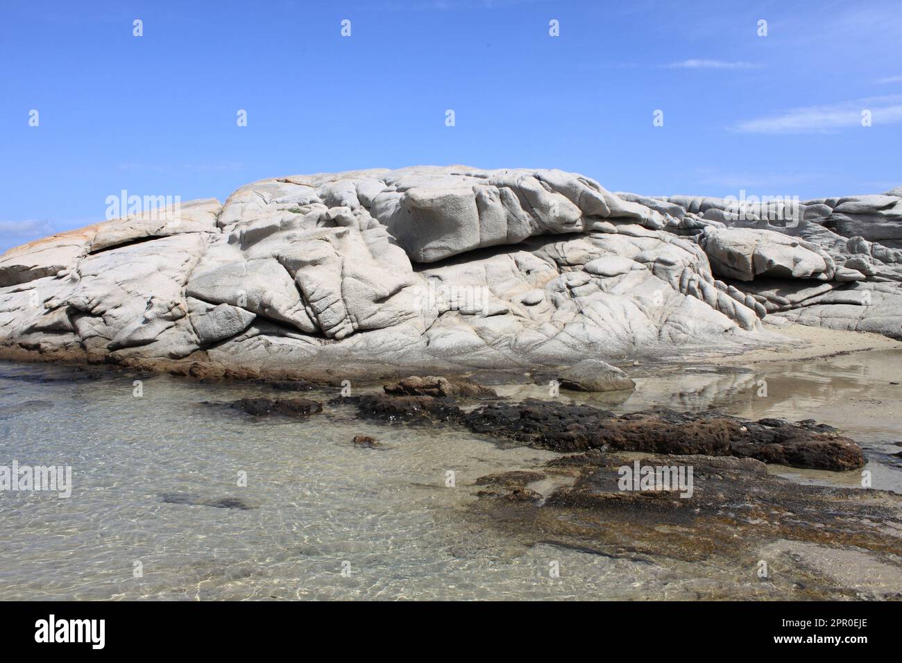 Scoglio di Peppino auf Sardinien, Italien Stockfoto