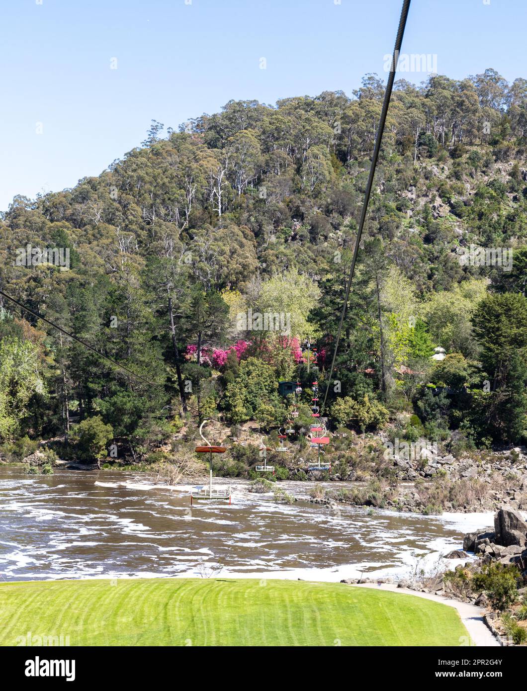 Cataract Gorge, Launceston, Tasmania, Australien Stockfoto