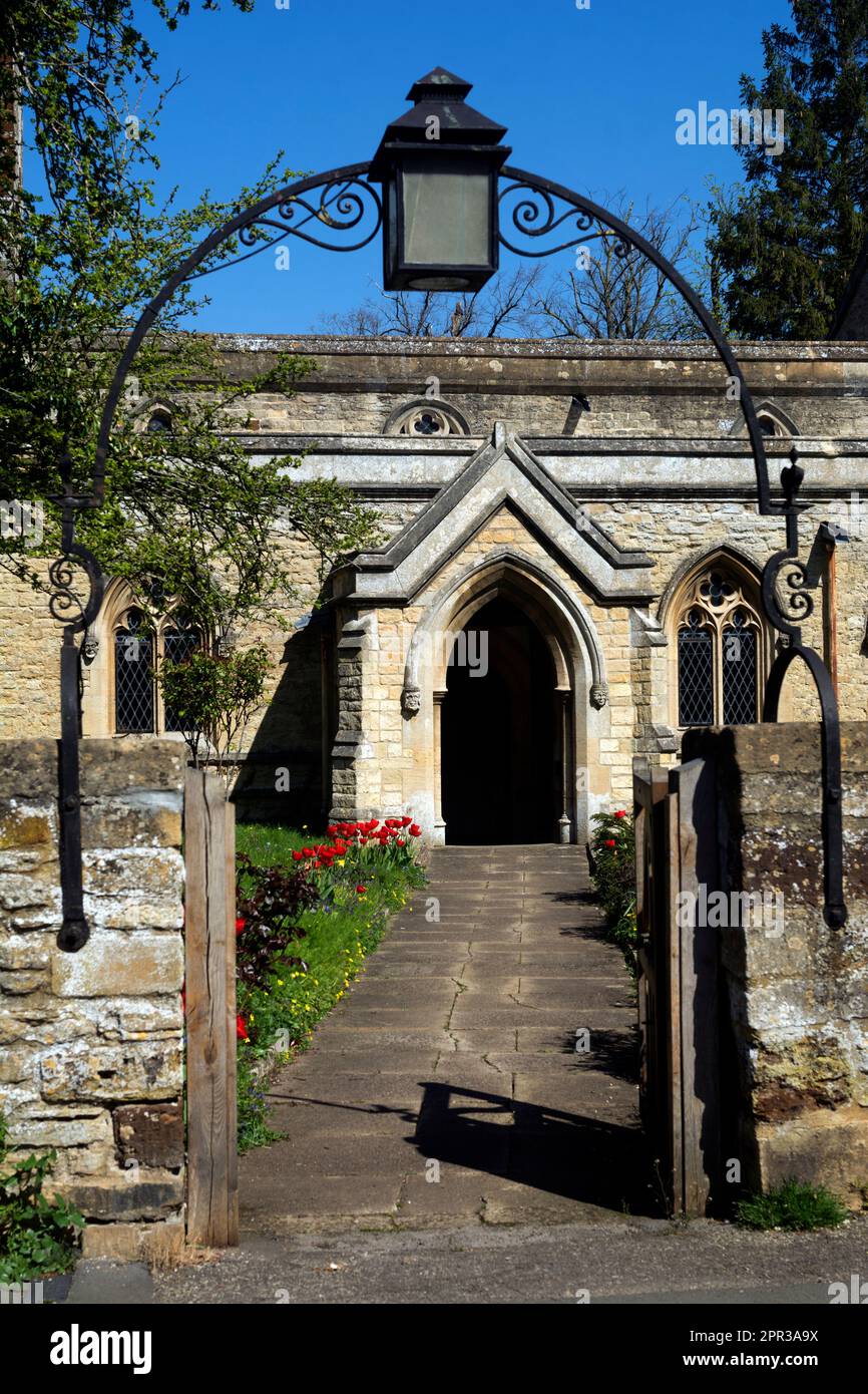 St. John der Täufer Kirche, Cranford St. John, Northamptonshire, England, Großbritannien Stockfoto