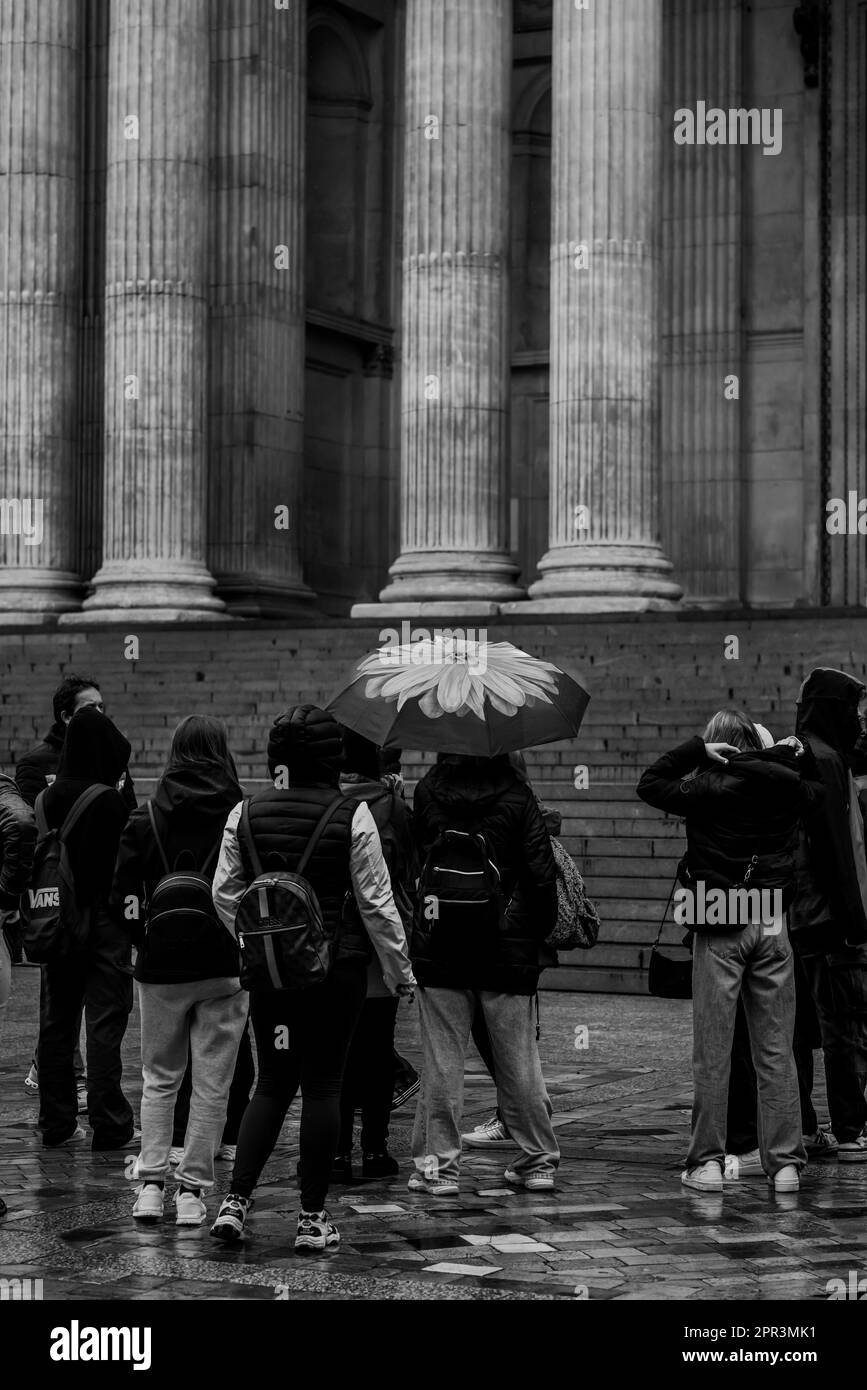 Black Friars und St Paul's Cathedral Stockfoto