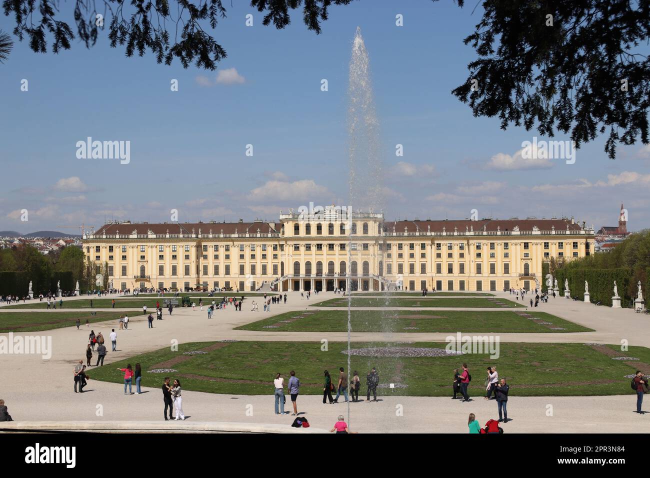 Schloss Schönbrunn Stockfoto