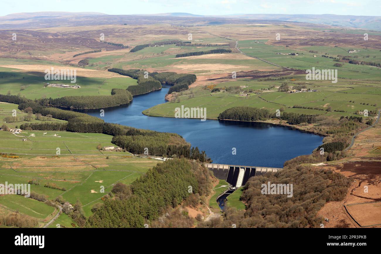 Thruscross Reservoir, in der Nähe von Harrogate, North Yorkshire Stockfoto