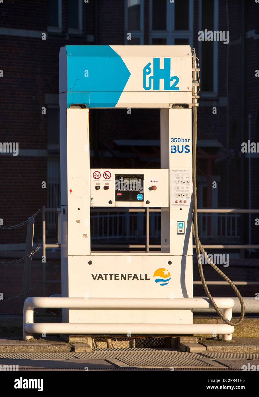 Wasserstoffstation HafenCity, Deutschland, Hamburg Stockfoto